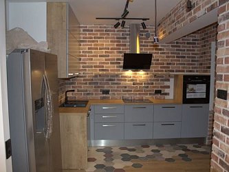 Угловая кухня модерн эмаль/МДФ РР1908021