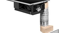 Варочная панель MAUNFELD AVSI804SBH индукционная с интегрированной вытяжкой (фото 2)