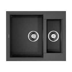 Omoikiri Sakaime 60-2-PL Tetogranit/Платина1