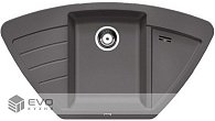 Мойка Blanco Zia 9 E Темная скала (фото 1)