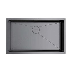 Omoikiri Taki 74-U/IF-GM нержавеющая сталь/вороненая сталь1