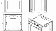 Духовой шкаф ZorG Technology BE10 LD inox (фото 6)