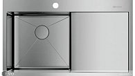 Мойка Omoikiri Akisame 86-IN-L нержавеющая сталь/нержавеющая сталь (фото 1)