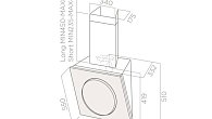 Вытяжка Elica MINI OM BL/F/55 (фото 5)