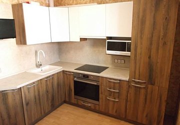 Угловая кухня модерн Атик пластик/МДФ/ЛДСП ИФ190601