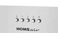 Вытяжка HOMSair CAMELIA POWER 60 нержавеющая сталь (фото 8)