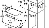 Духовой шкаф Bosch HBG635BS1 электрический (фото 5)