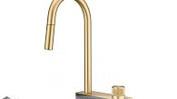 Смеситель MILACIO Ultra 556 (MCU.556.GD) золото (фото 1)