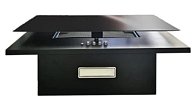 Вытяжка Elikor Коралл 60П-430-К3Д черный/черное стекло (фото 2)