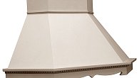 Вытяжка Viaona Cappe Изабелла угловая с ВМ-750/70 new faber слоновая кость (фото 1)