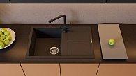 Мойка Omoikiri Sumi 79A-GB Artceramic/графит (фото 5)