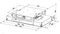 Вытяжка FABER HIGH-LIGHT BK MATT A120 (фото 3)