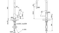 Смеситель SMEG MID2CR (фото 3)