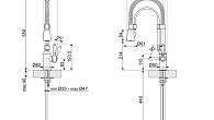 Смеситель SMEG MIDR7RA-2 (фото 2)