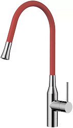 Omoikiri Yatomi-BN-R латунь/нержавеющая сталь/красный1