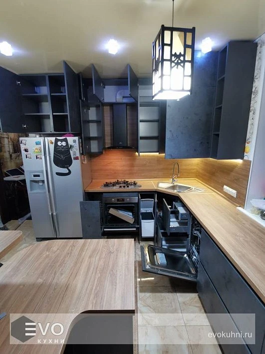 Кухня ШТ210202 п-образная (фото 16)