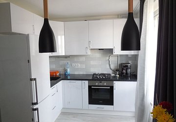 Угловая кухня классика GLS пластик/МДФ/ЛДСП РК180507