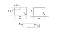 Мойка SMEG VZP76CT (фото 2)
