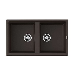 Omoikiri Tedori 86-2-DC Tetogranit/темный шоколад1