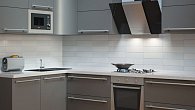 Вытяжка KRONA TALLI 900 inox/black glass 3P (фото 4)