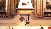 Вытяжка Elikor Бельведер 90П-650-П3Д бежевый / дуб коричневый (фото 2)