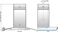 Вытяжка Elikor Аметист S4 60Н-700-Э4Д нержавеющая сталь\тонированное стекло (фото 5)