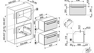 Духовой шкаф Smeg SF4101MCNO (фото 2)