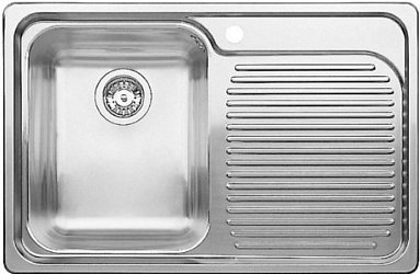 Blanco Classic 4 S чаша слева Cталь полированная1