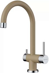 Omoikiri Yamada-CA латунь/гранит/карамель1