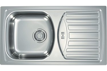 BASIC 150 NAT-90 NEW 780X435 в комплекте с сифоном 1130543, ALVEUS 1