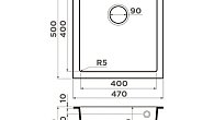 Мойка Omoikiri Bosen 47A-GR Artceramic/Leningrad grey (фото 2)