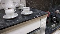 Столешница Ligron HPL пластик Марбель Неро LIGRON Арт. 3025 (фото 5)