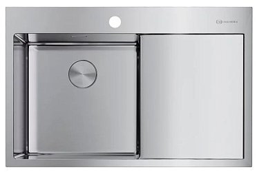 Omoikiri Akisame 78-IN-L нержавеющая сталь/нержавеющая сталь1