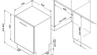 Посудомоечная машина Korting KDI 45460 SD (фото 4)