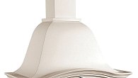 Вытяжка Viaona Cappe Лилия 90 с часами inca 550 слоновая кость (фото 1)