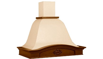 Viaona Cappe Лилия 90 с декором луизина c ВМ-550 ERA (elica) бежевый муар1