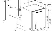 Посудомоечная машина MAUNFELD MLP-12IMROI встраиваемая с инвертором (фото 8)