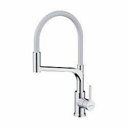 Omoikiri Sinto 2 Plus-SB-C-WH латунь/хром/белый1