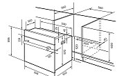 Духовой шкаф LEX EDM 6075С IV LIGHT (белый антик) (фото 8)