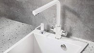 Смеситель Milacio Ultra ( MCU.553.WH ) белый (фото 9)