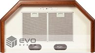 Вытяжка Elikor Камин Грань 90П-650-П3Л бежевый / дуб коричневый (фото 3)