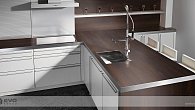 Столешница Ligron HPL пластик Мореный дуб LIGRON Арт. 121 (фото 3)