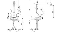 Смеситель SMEG MAP77OT (фото 2)