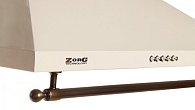 Вытяжка ZorG Technology Allegro B 1000 60 бежевая+релинг бронза (фото 6)