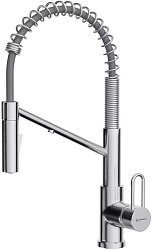 Смеситель Omoikiri Mikawa 2 Plus-SB-BN латунь/нержавеющая сталь1