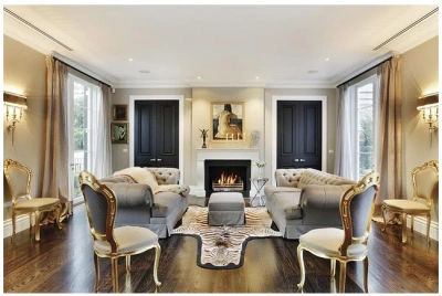 Гостиная в стиле арт деко