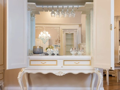 Дизайн кухни в стиле ампир