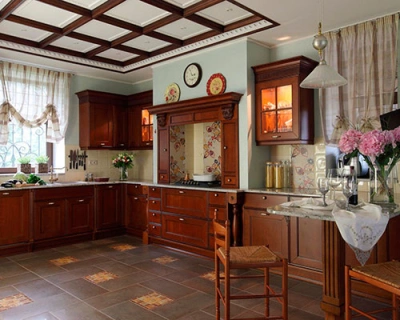 Кухня в викторианском стиле: возвращение к классике